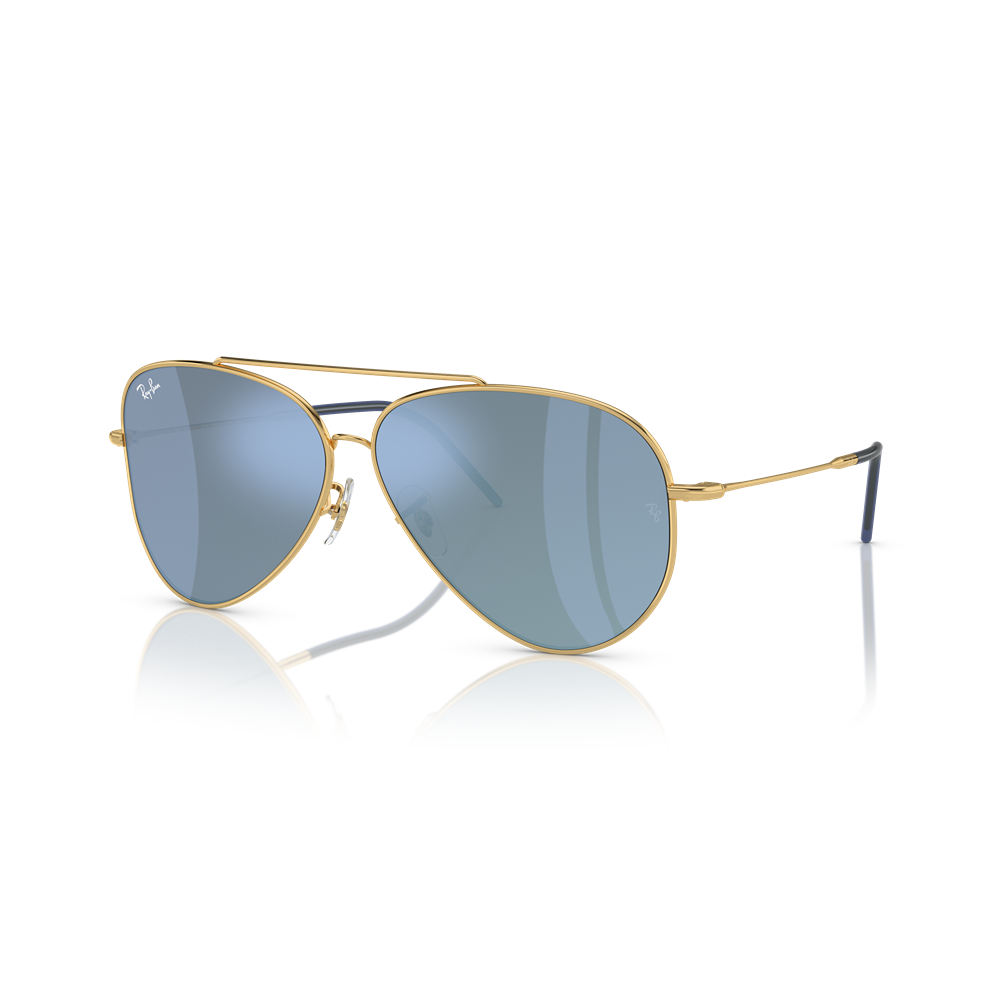 Occhiale da sole Ray-Ban Aviator reverse RBR0101S col. 001/GA