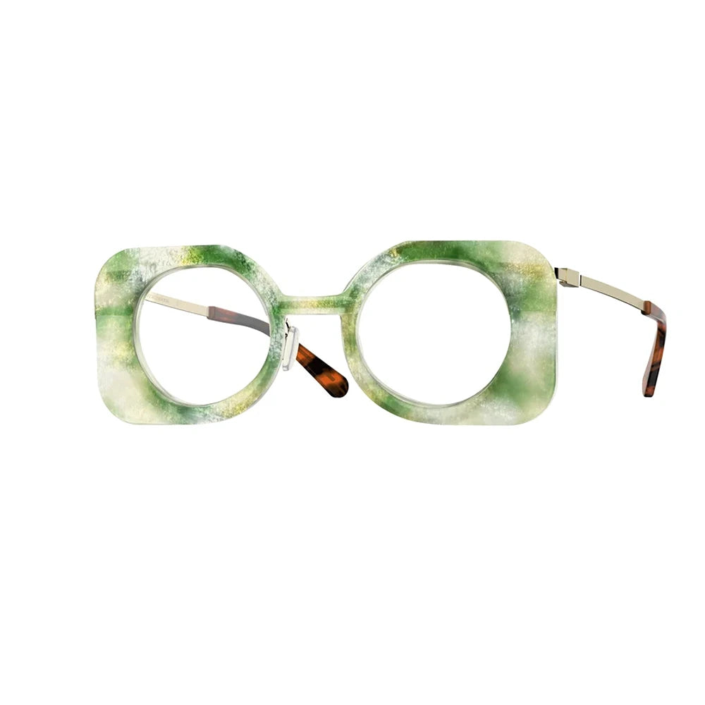 Gamine eyeglasses mod. BIG SUR col. Green