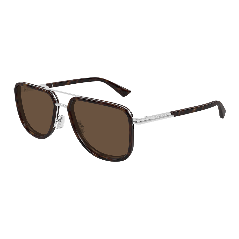 Occhiale da sole Bottega Veneta BV1463S col. 002 silver