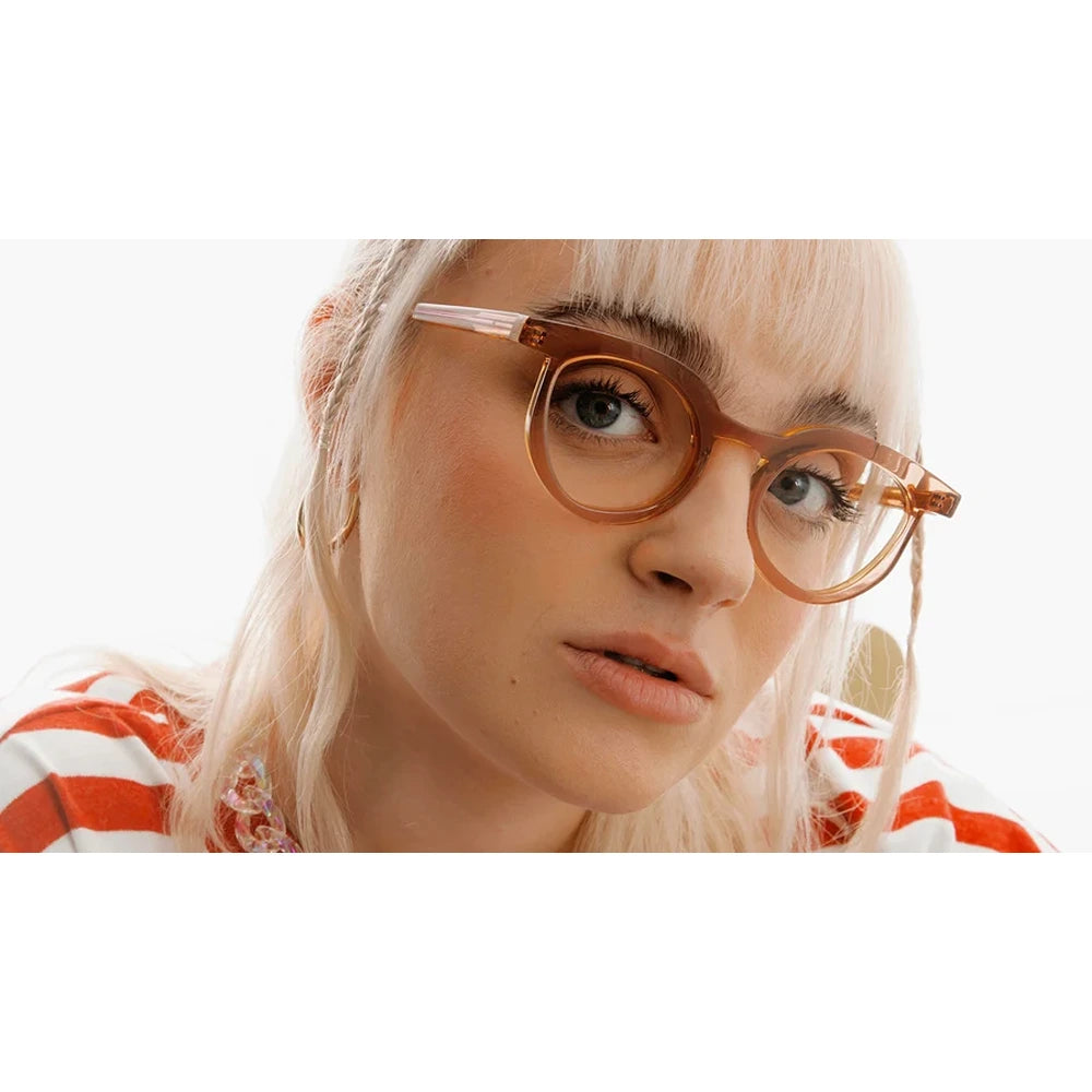 Gamine eyeglasses mod. ST. JEAN CAP FERRAT col. Crystal purple