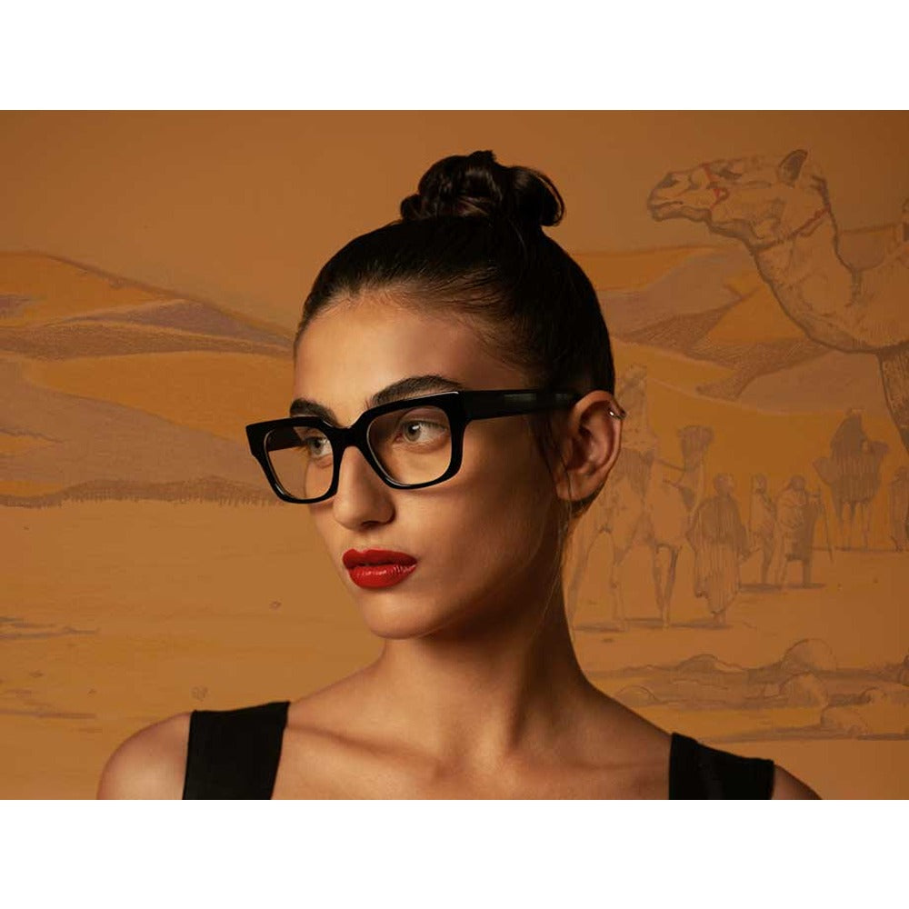 L.G.R eyeglasses DESERT 01 col. Black