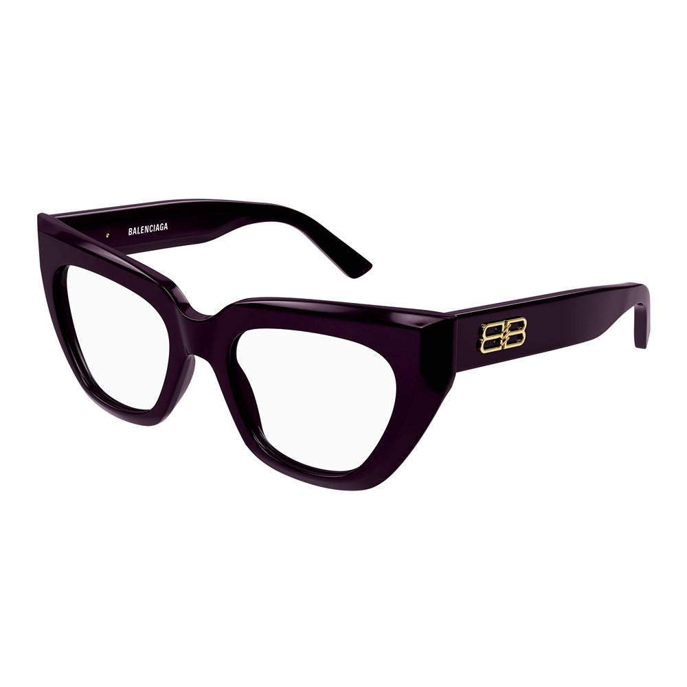 Balenciaga eyewear BB0238O 006 violet violet transparent