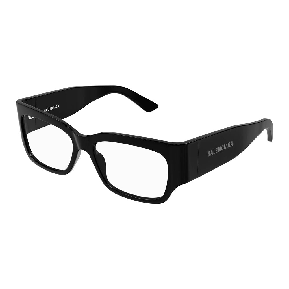 Balenciaga eyewear BB0332O 001 black black transparent