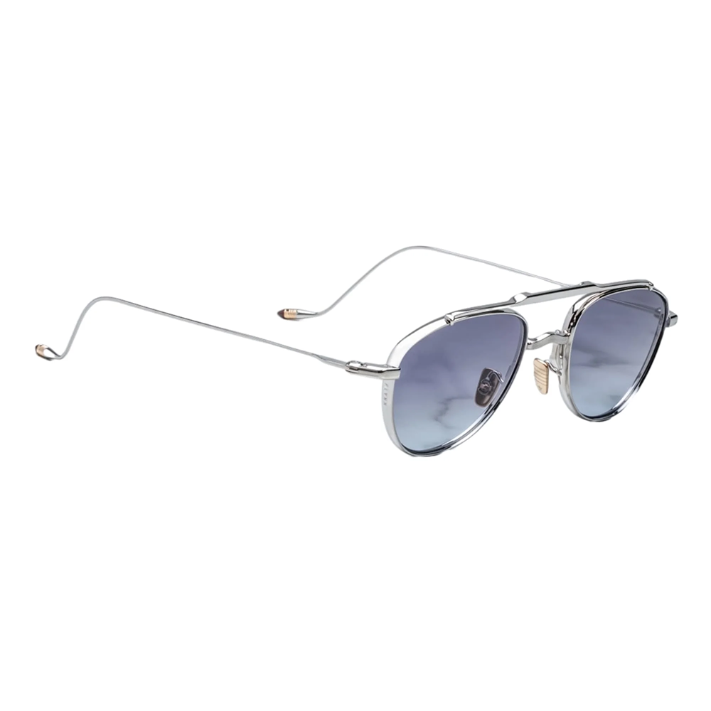 Occhiale da sole Jacques Marie Mage mod. JMMFY-41 FLYNN col. SILVER