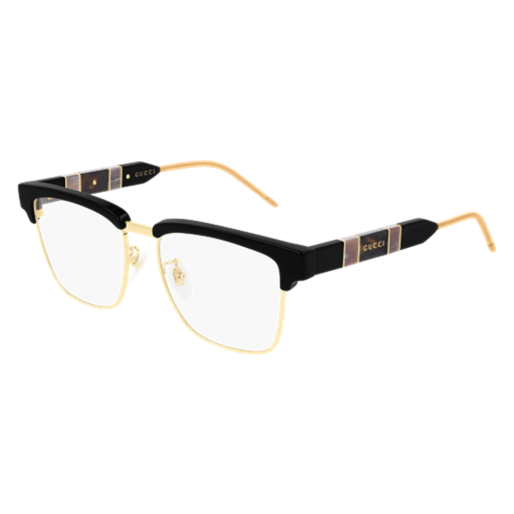 Occhiale da vista Gucci GG0605O col. 001 black black transparent