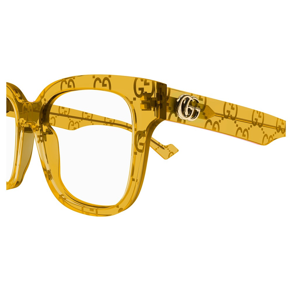 Gucci eyewear GG0958O col. 012 yellow yellow transparent