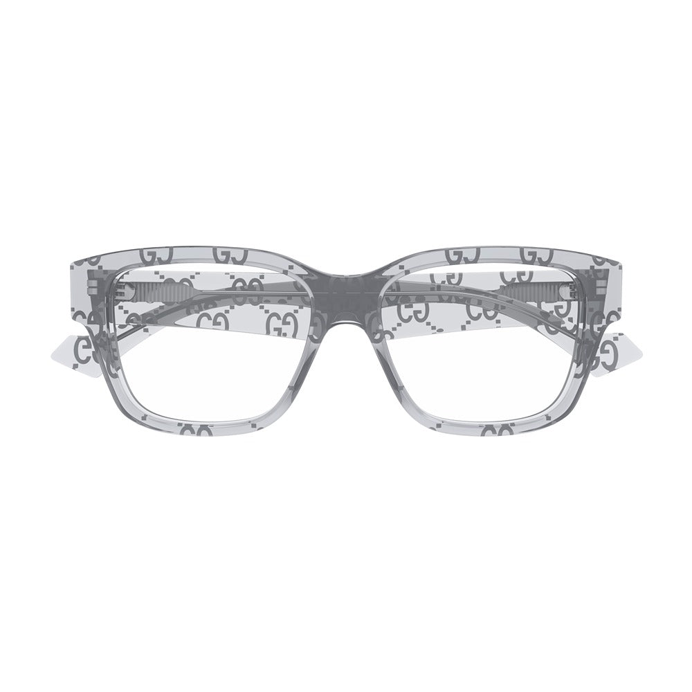 Occhiale da vista Gucci GG1428O col. 011 grey grey transparent