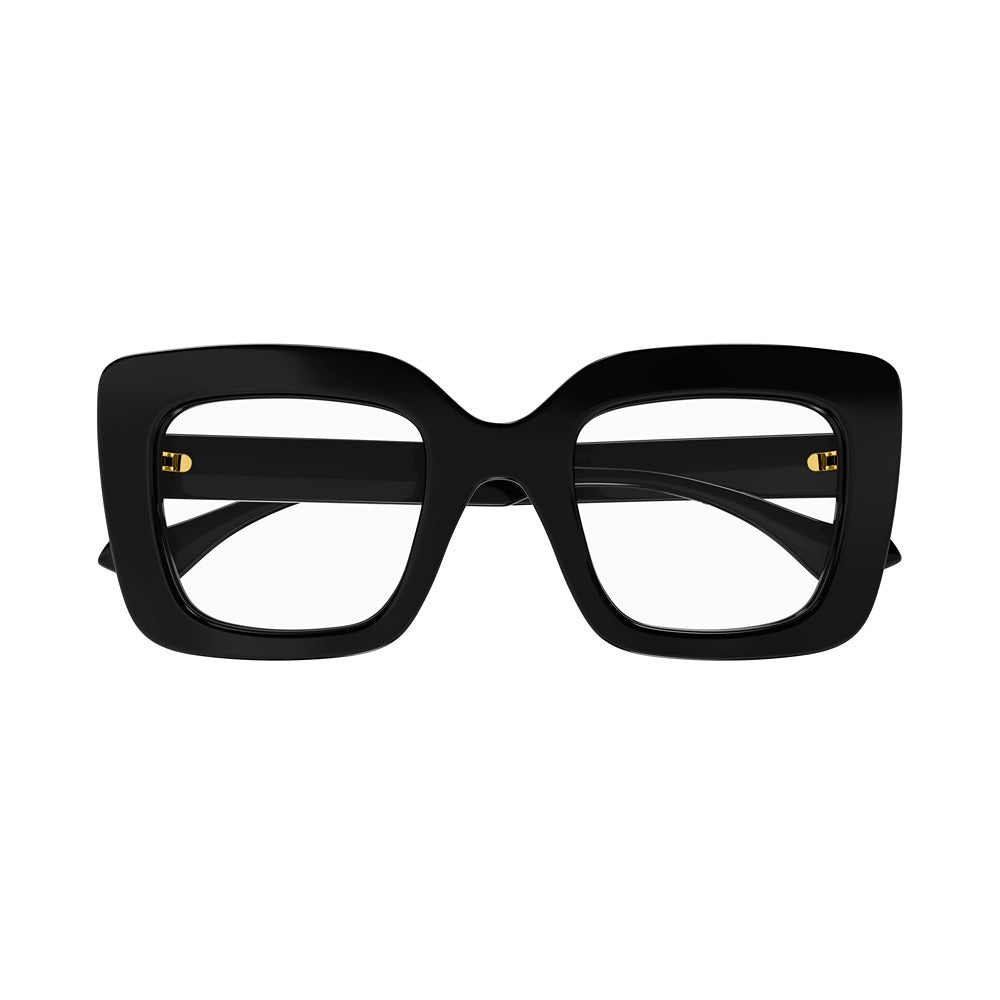 Occhiale da vista Gucci GG1554O col. 001 black crystal transparent
