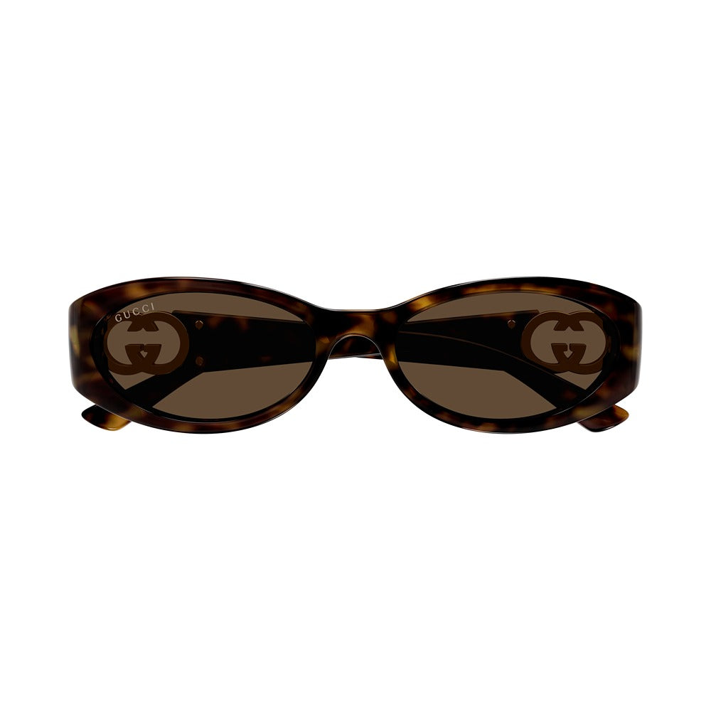Occhiale da sole Gucci GG1660S col. 002 havana havana brown