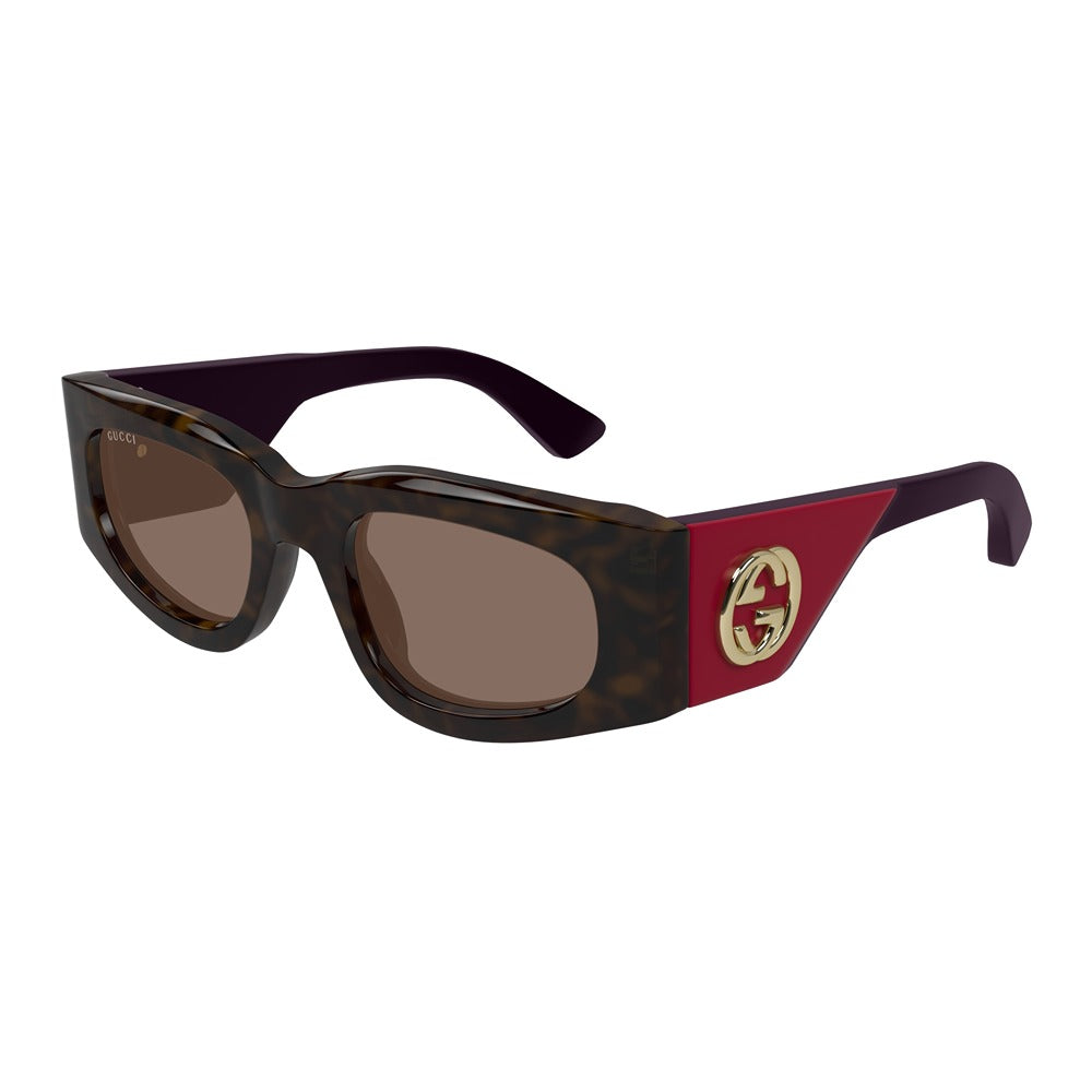 Gucci sunglasses GG1664S col. 004 havana violet brown