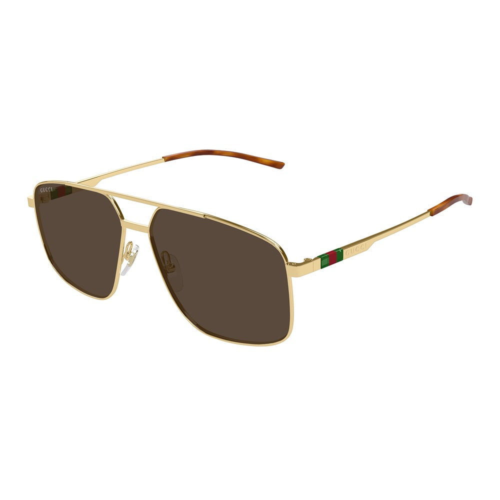 Occhiale da sole Gucci GG1676S col. 002 gold gold brown