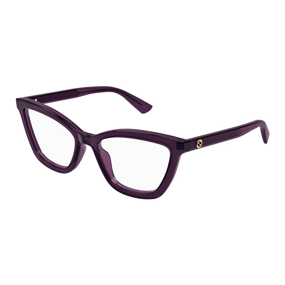 Occhiale da vista Gucci GG1686O col. 011 violet violet transparent