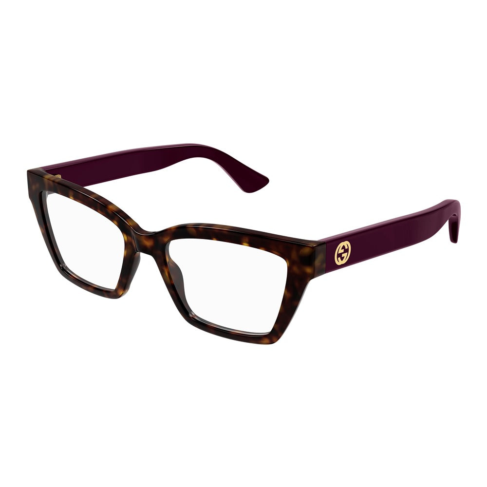 Gucci eyewear GG1715O col. 007 havana violet transparent
