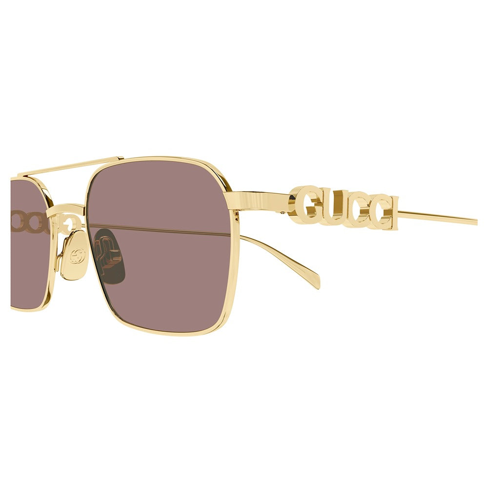 Gucci sunglasses GG1804S col. 003 gold gold brown