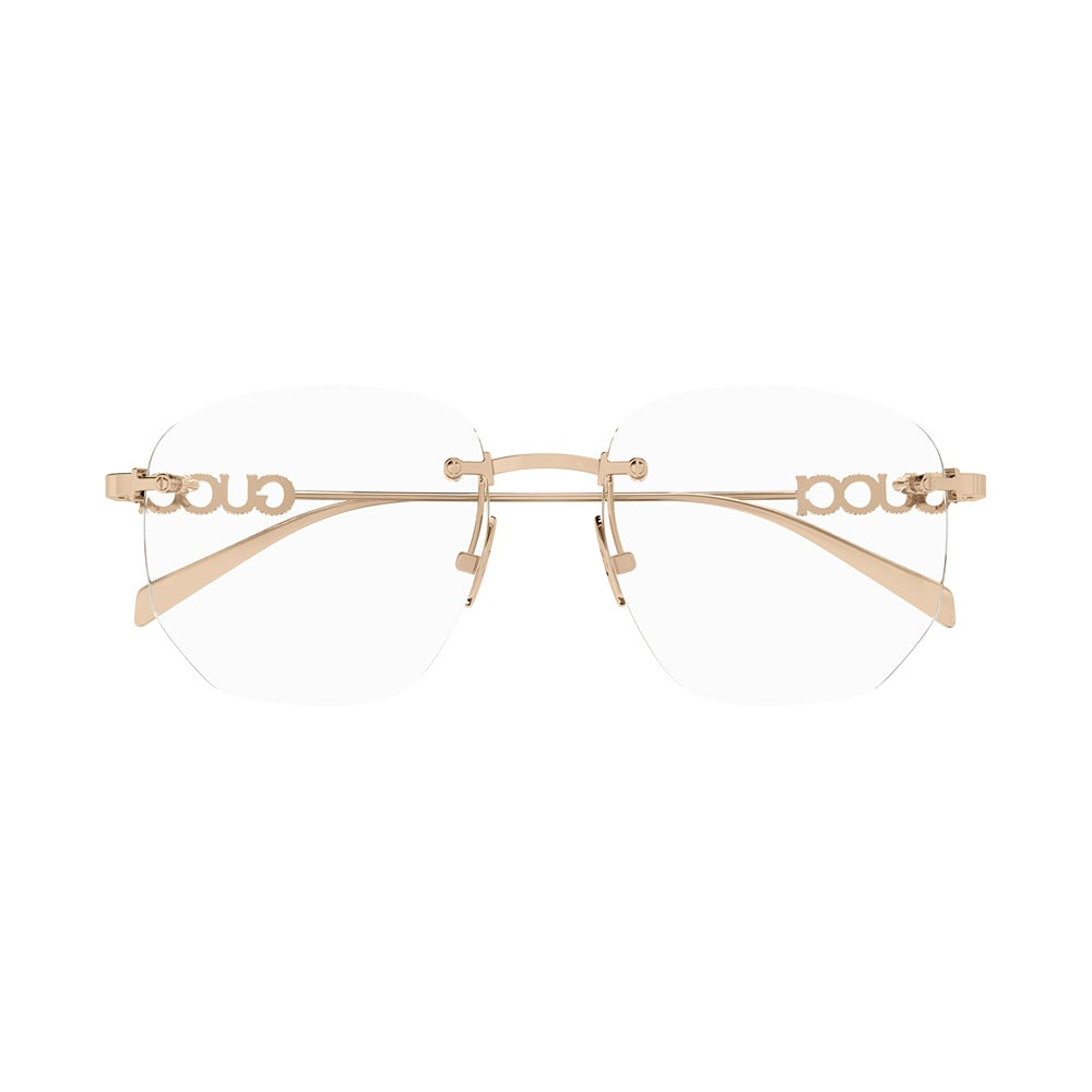 Gucci eyewear GG1806O col. 003 gold gold transparent