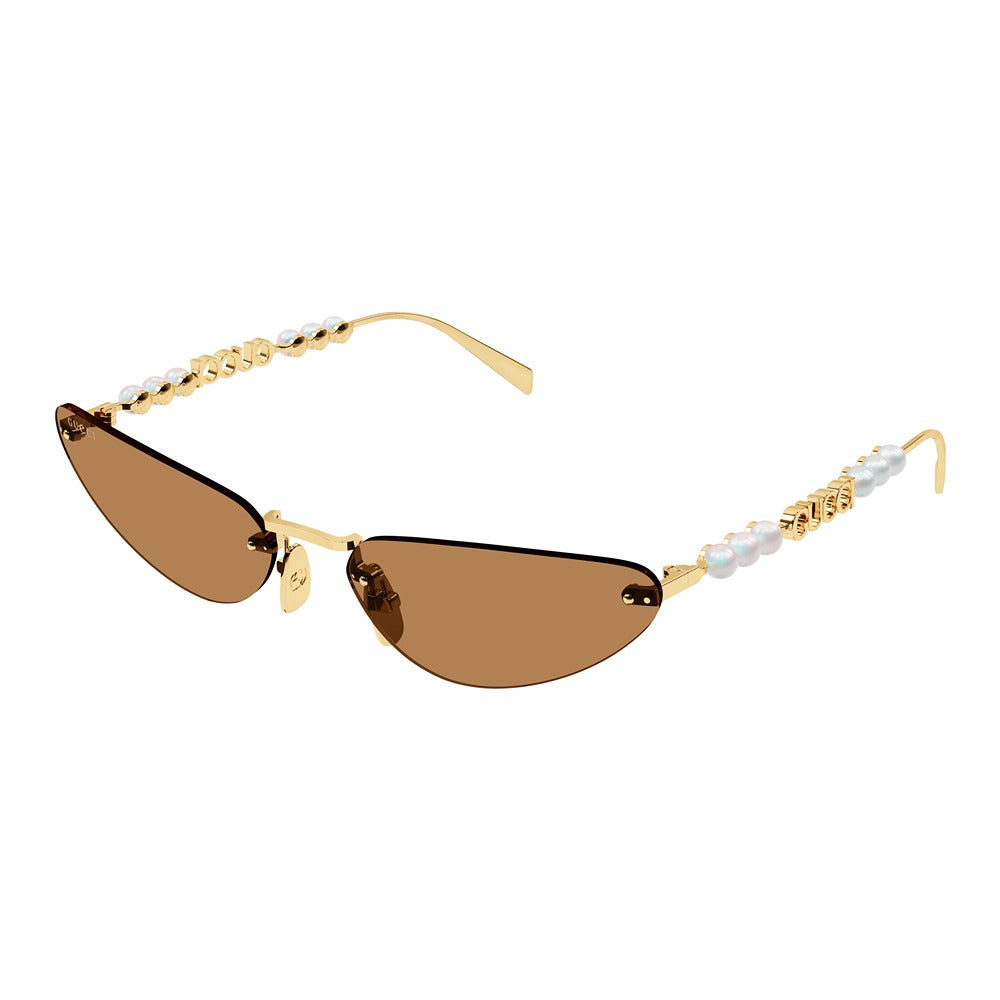 Occhiale da sole Gucci GG1920S col. 003 gold gold brown