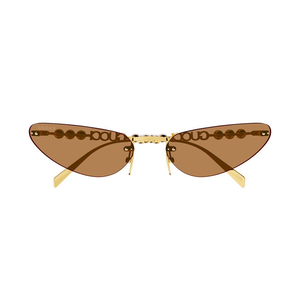 Occhiale da sole Gucci GG1920S col. 003 gold gold brown