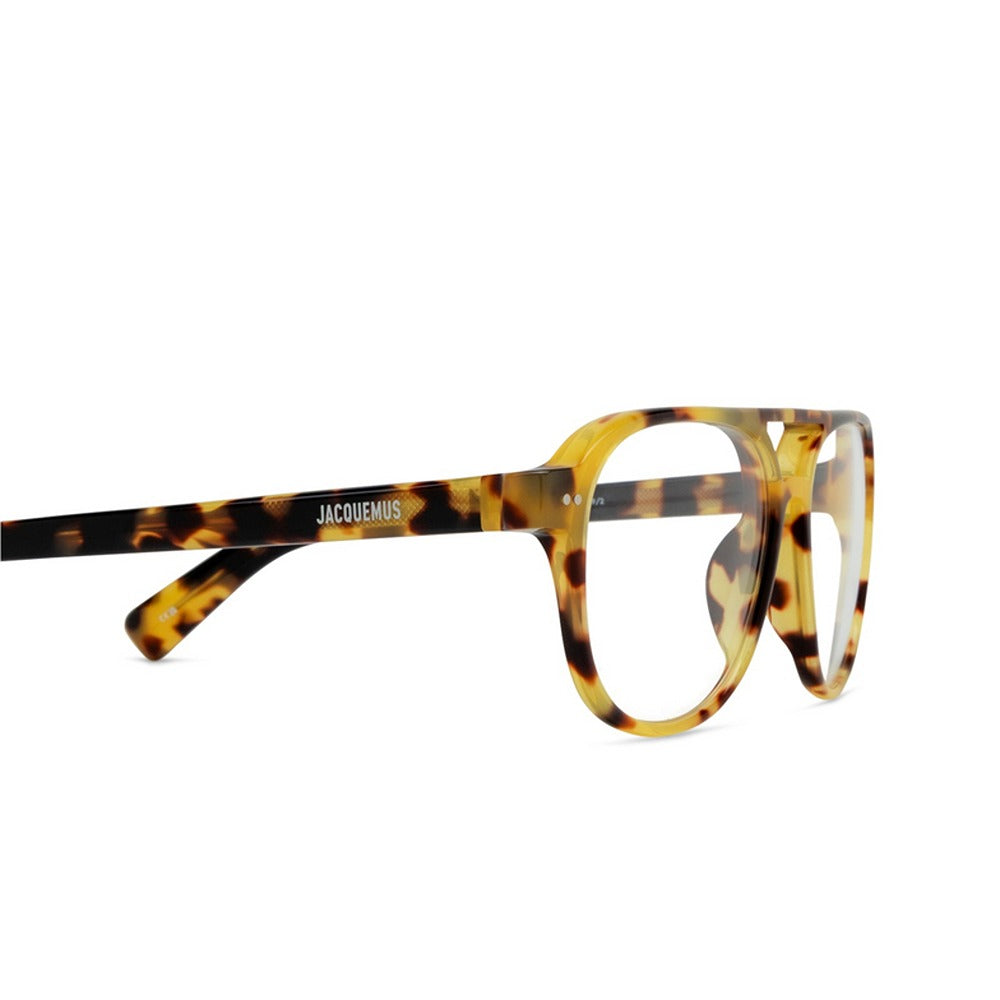 Occhiale da sole Jacquemus mod. ALTU T-SHELL col. HAVANA/SILVER