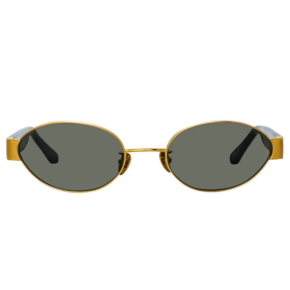 Occhiale da sole Linda Farrow mod. Sadie LFL1469C1SUN col. Gold Ottica dieci decimi