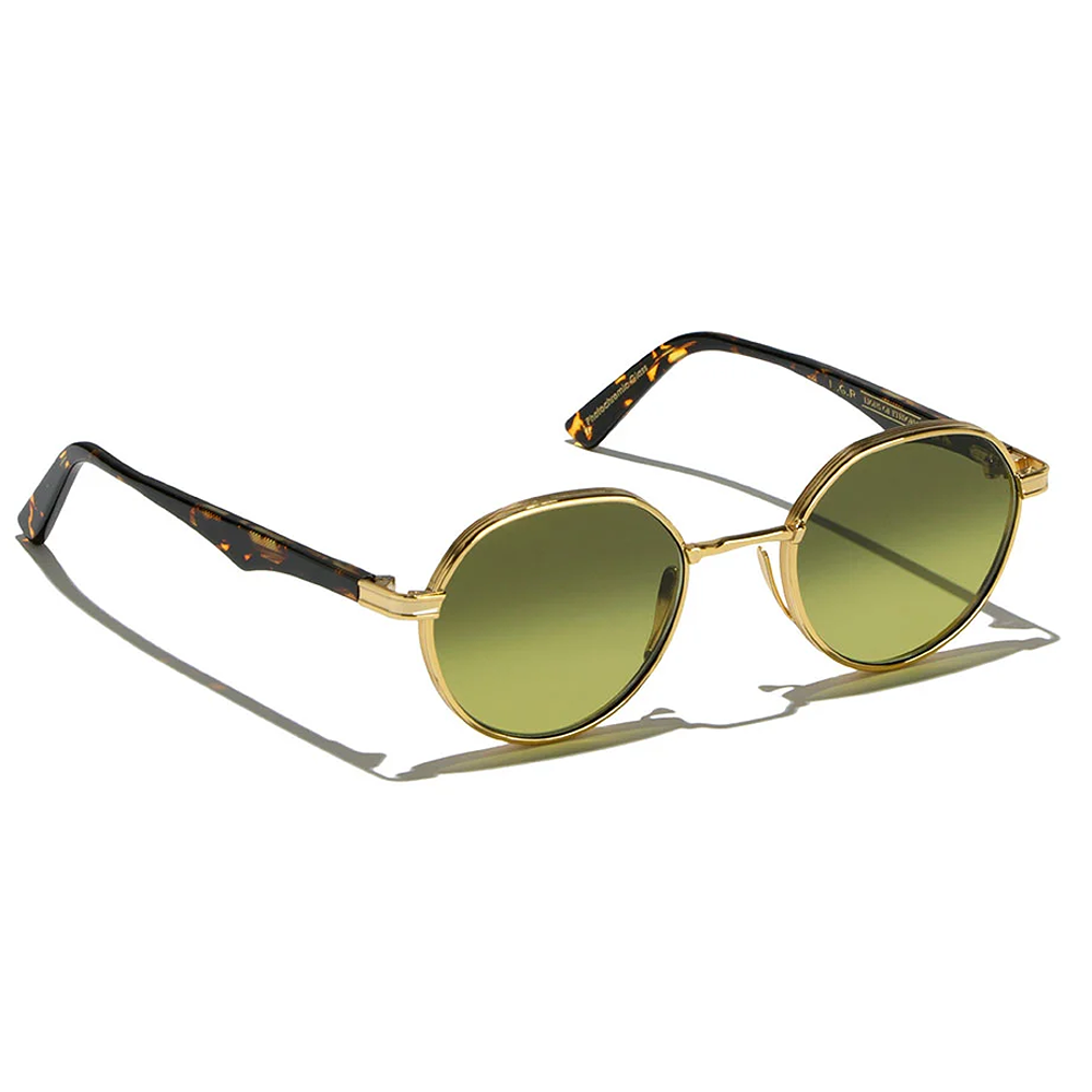 Occhiale da sole L.G.R MEKNES 09 col. Gold Dark Havana