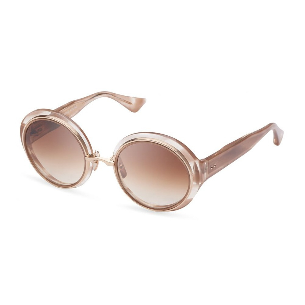 Occhiale da sole Dita mod. MICRO-ROUND DTS406 A02 col. Pink - Gold