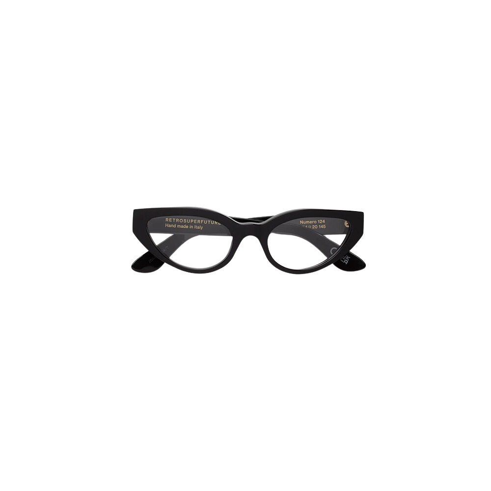 Occhiale da vista Retrosuperfuture Model Numero 124 Black col. black