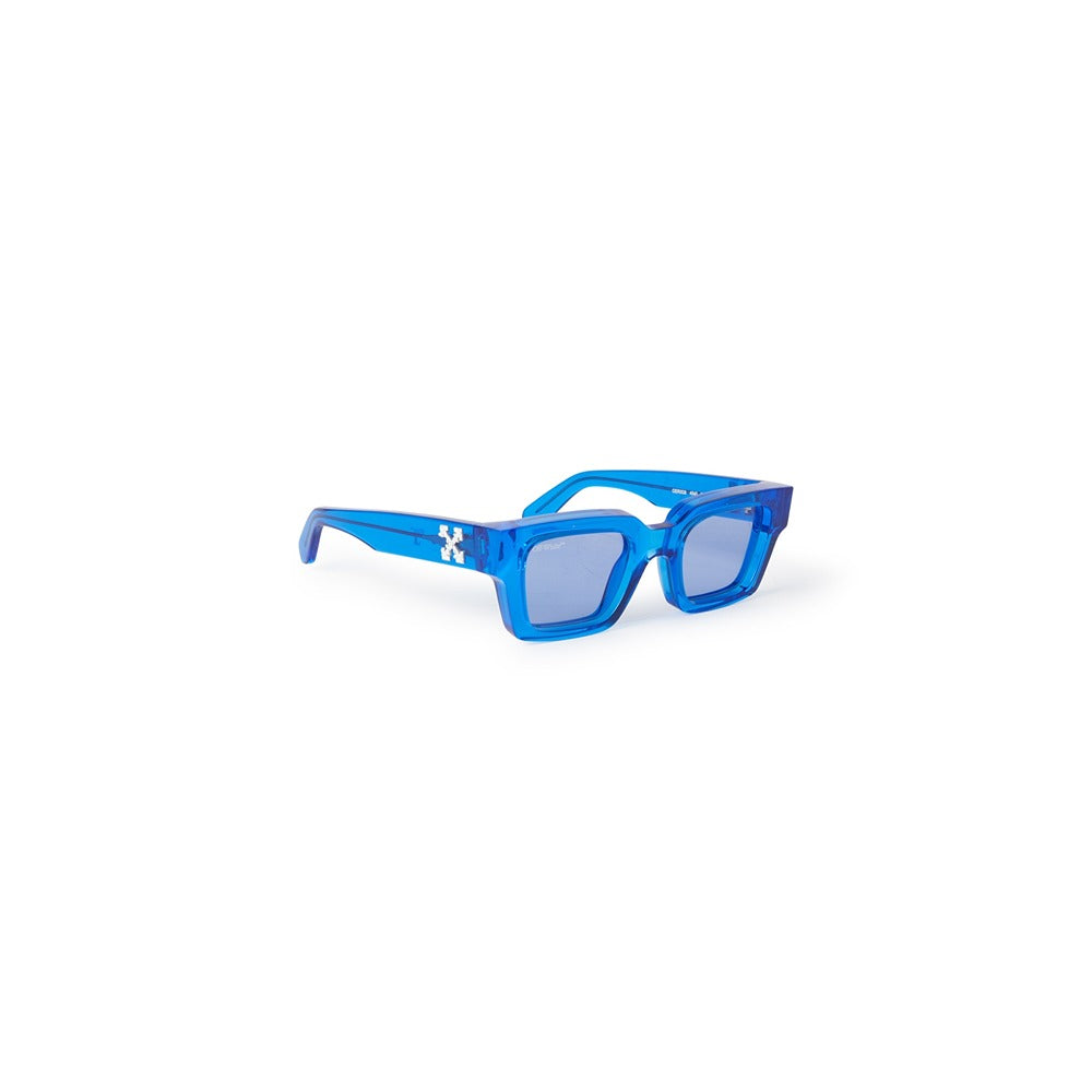 Occhiale da sole Off-White Model VIRGIL col. 4545 crystal blue
