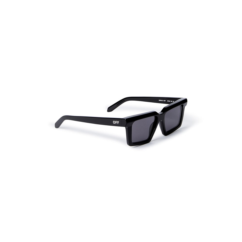 Occhiale da sole Off White OERI142 WINDSOR col. 1007 black dark grey