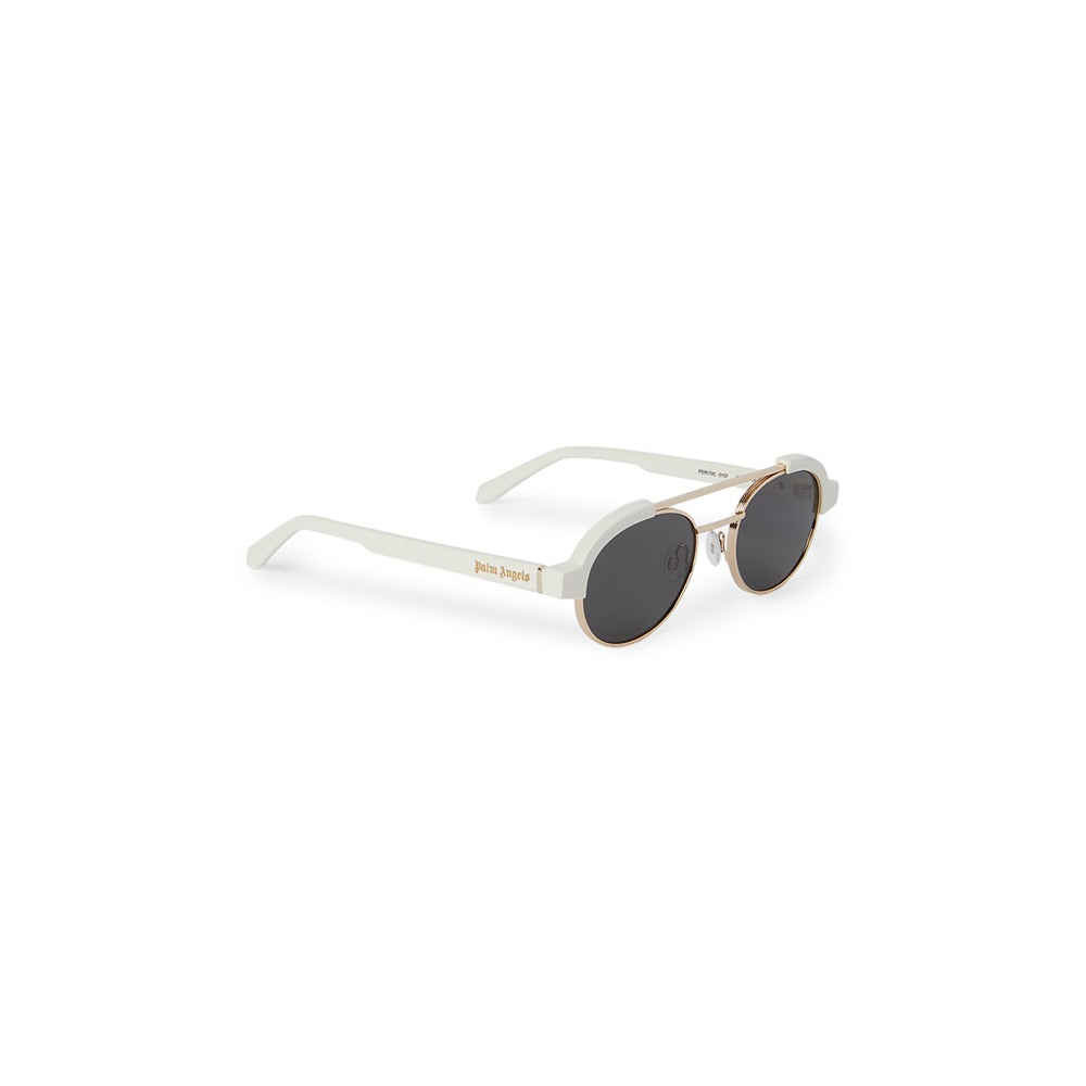 Occhiale da sole Palm Angels Model PERI10C ARTESIA col. 0107 white gold dark grey