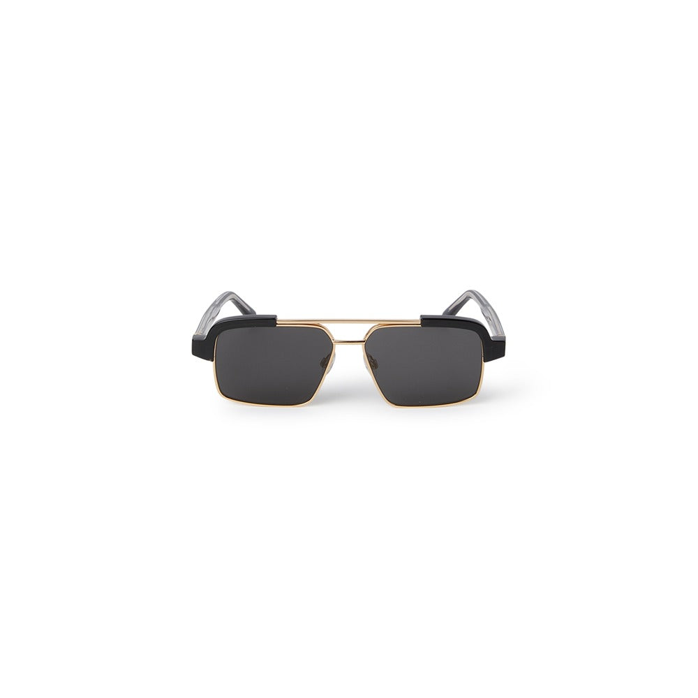 Occhiale da sole Palm Angels Model PERI10D PANORAMA col. 1007 black gold dark grey