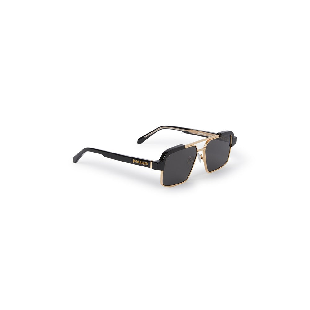 Occhiale da sole Palm Angels Model PERI10D PANORAMA col. 1007 black gold dark grey