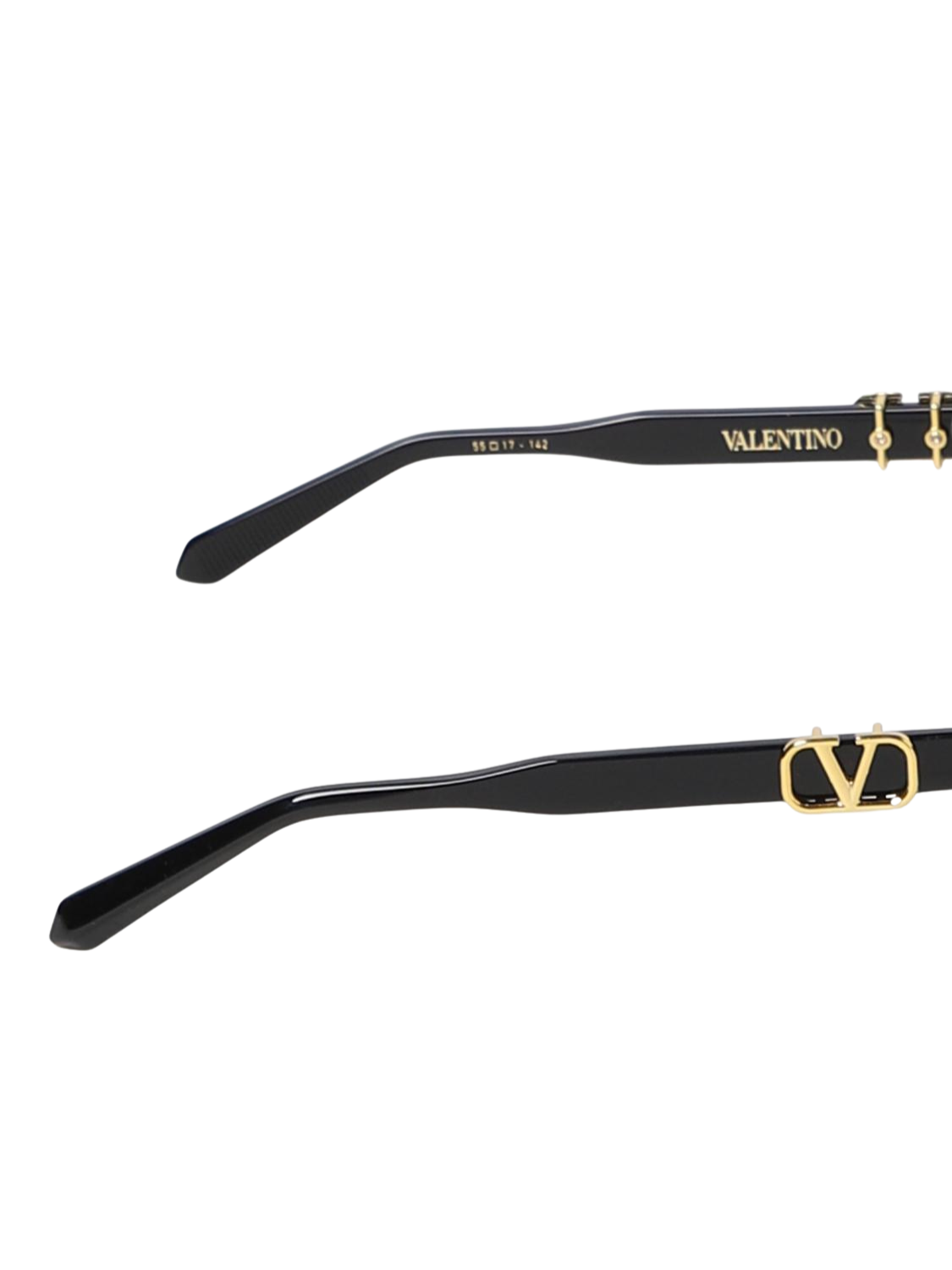 Valentino V-GOLDCUT I - VLS-113A black/gold Sunglasses