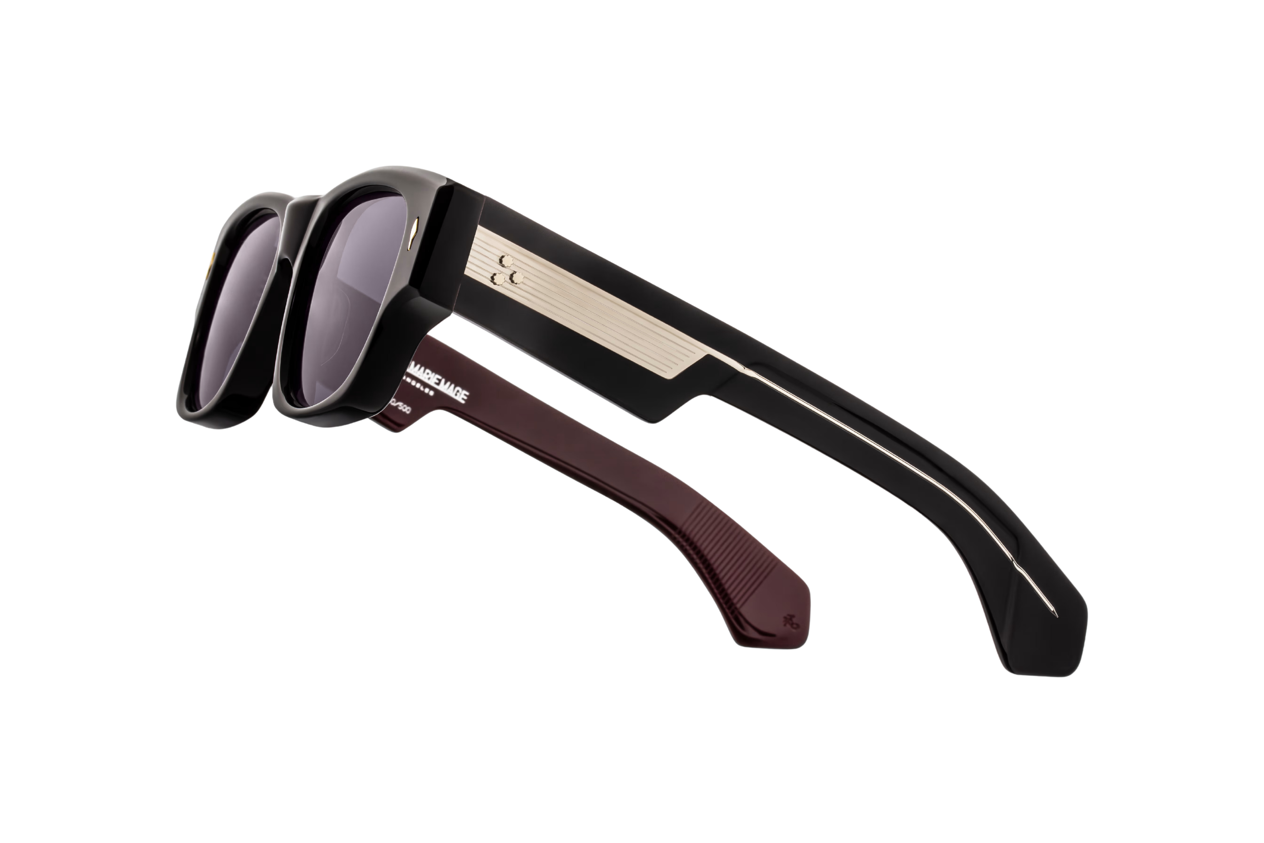 Occhiale da sole Jacques Marie Mage mod. DINO col. BLOODSTONE