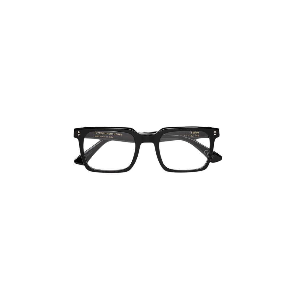Occhiale da vista Retrosuperfuture Model Secolo Optical Nero col. black