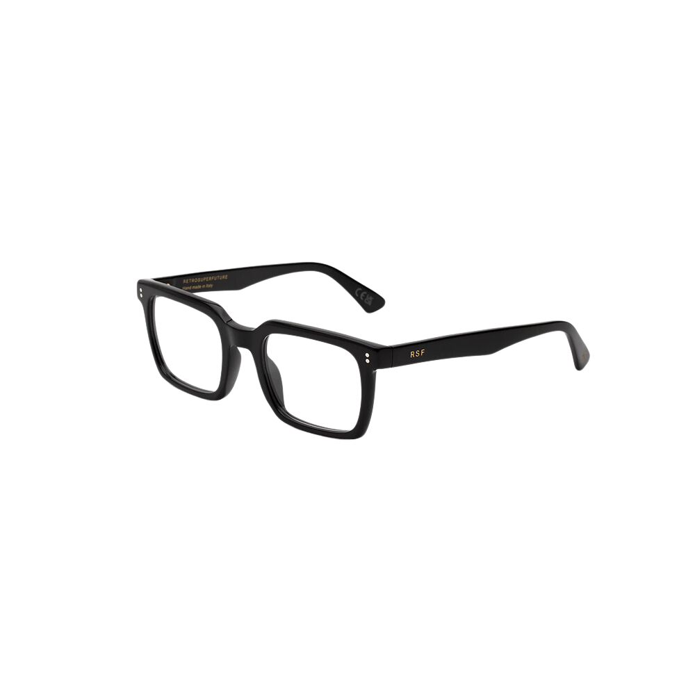 Occhiale da vista Retrosuperfuture Model Secolo Optical Nero col. black