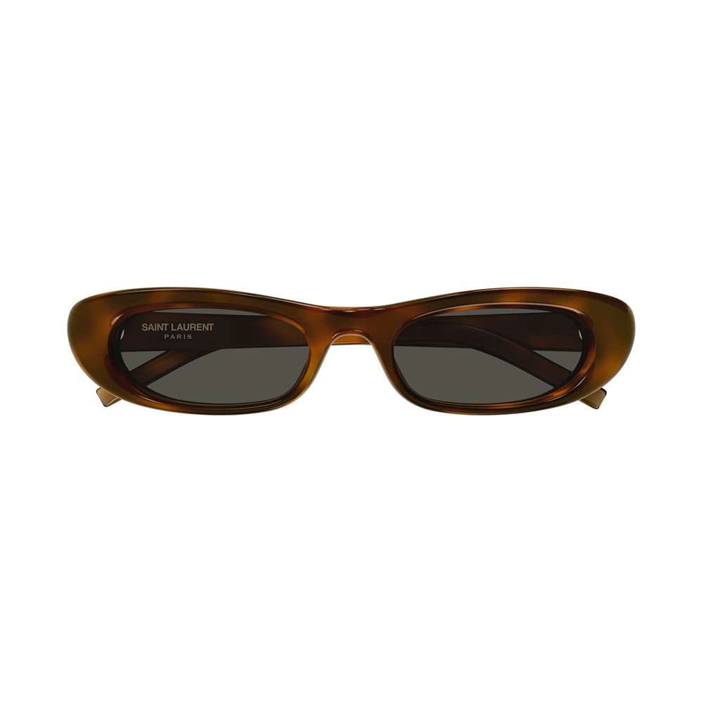 Occhiale da sole Saint Laurent mod. SL 557 SHADE PLUMP col. 002 havana