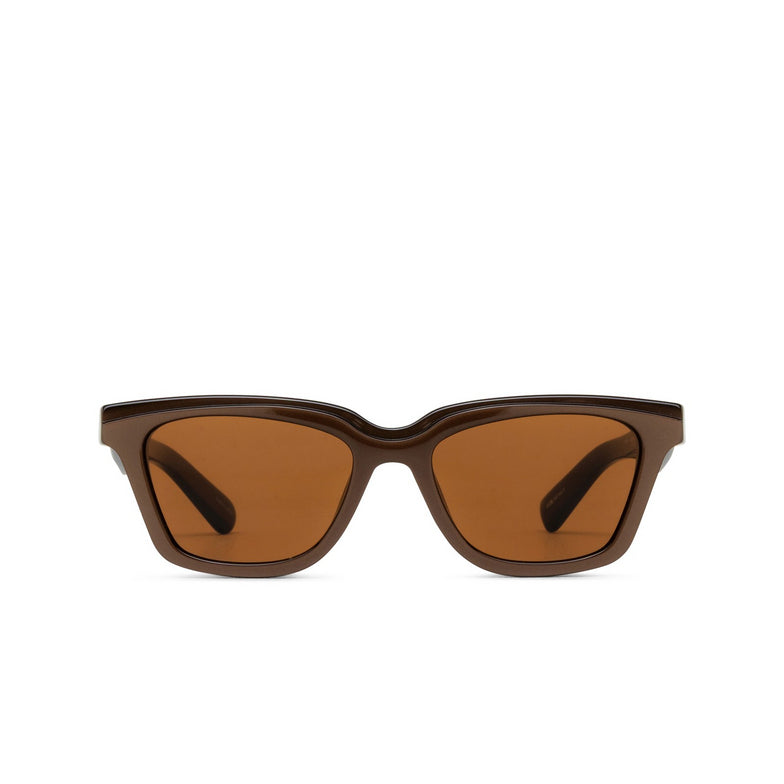 Occhiali da sole Jacquemus mod. CARRE col. METALLIC BROWN/ GOLD/ BROWN