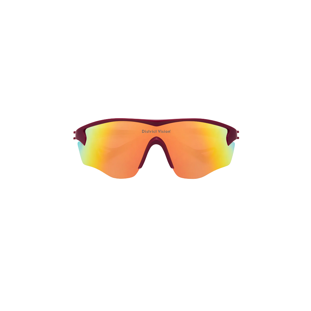 Occhiale da sole District Vision mod. DVG003 JUNYA RACER col. RASPBERRY/D+