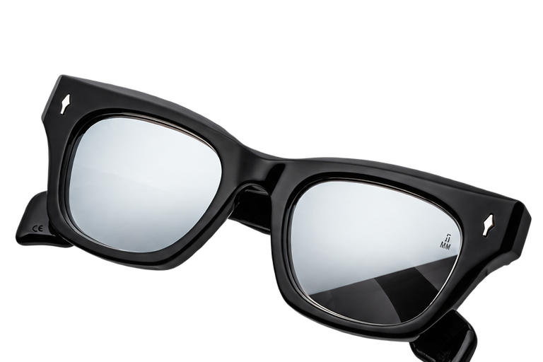Occhiale da sole Jacques Marie Mage mod. J-ESN-DE-SK3-WF DEALAN Col. K3 BLACK MIRROR