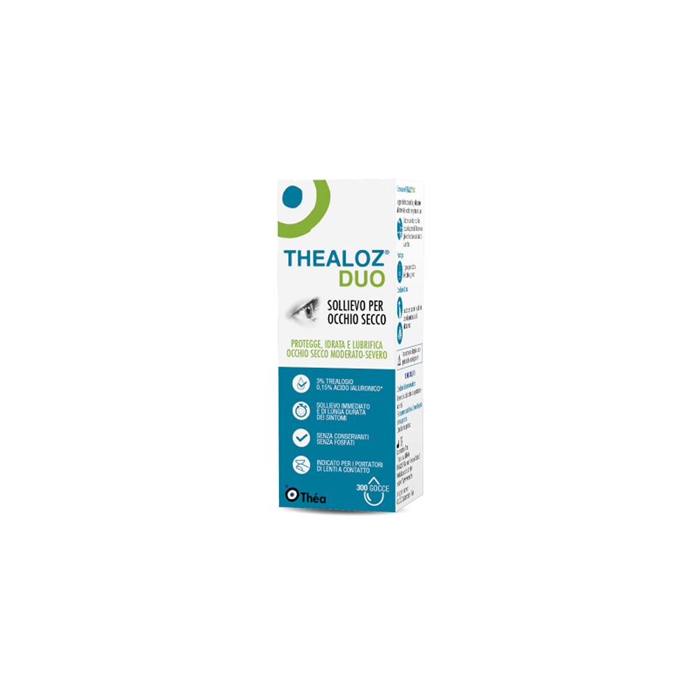 Thealoz Duo - Collirio lubrificante - 10 ml