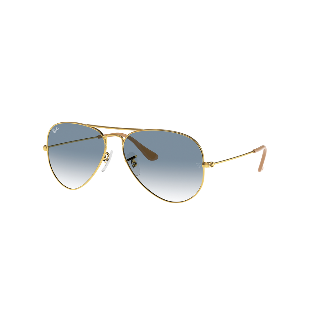 Occhiale da sole Ray Ban Aviator RB3025 col. 001 3F 58 Ottica dieci decimi