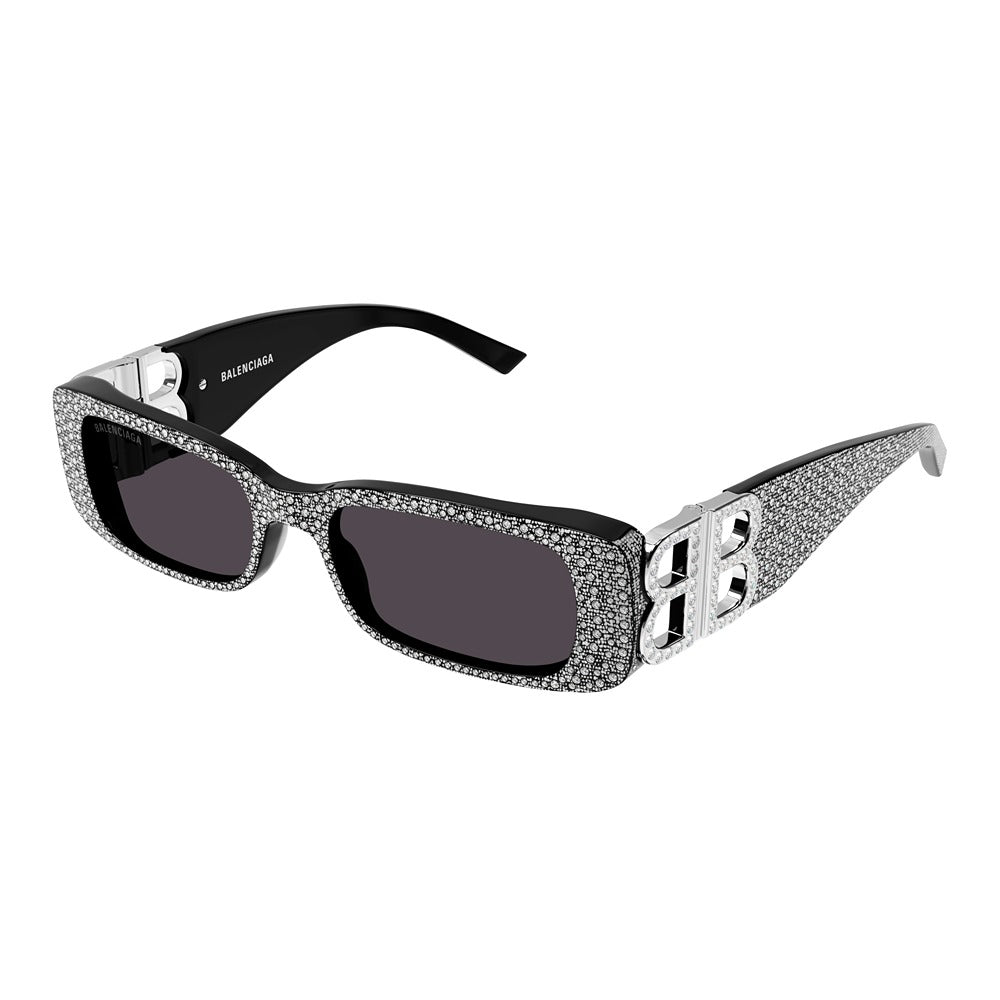 Occhiale da sole Balenciaga BB0096S col. 013 black silver grey