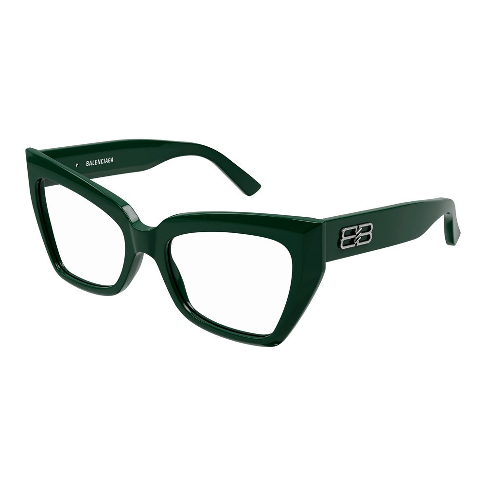 Balenciaga eyewear BB0275O col. 004 green green transparent
