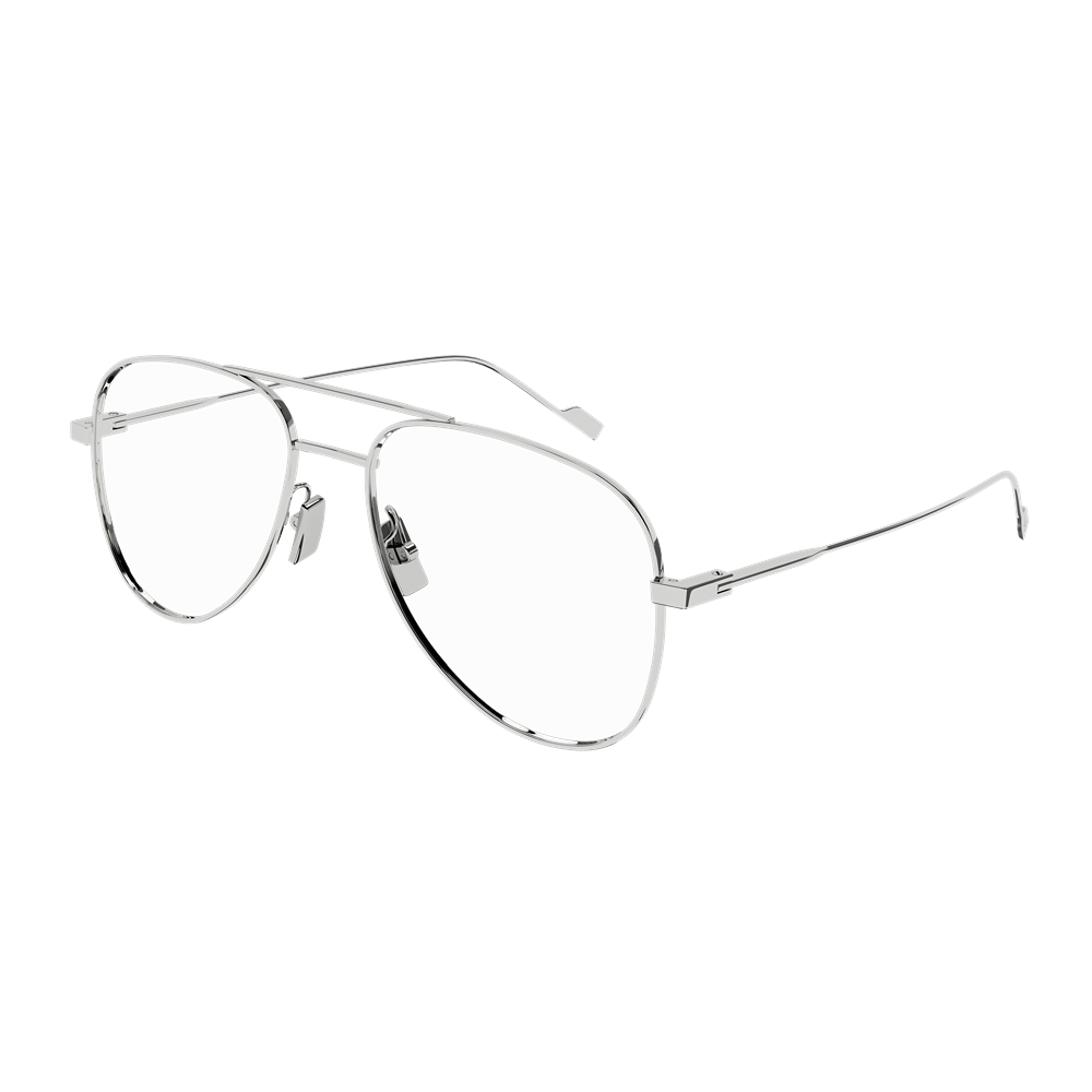 Saint Laurent eyewear CLASSIC 11 YSL col. 002 silver silver transparent Ottica dieci decimi