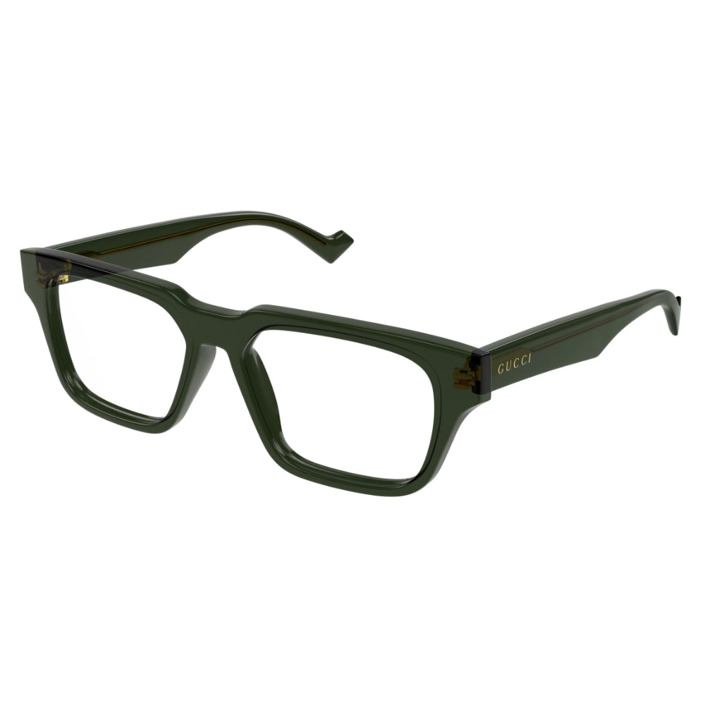 Occhiale da vista Gucci GG0963O col. 003 green green transparent