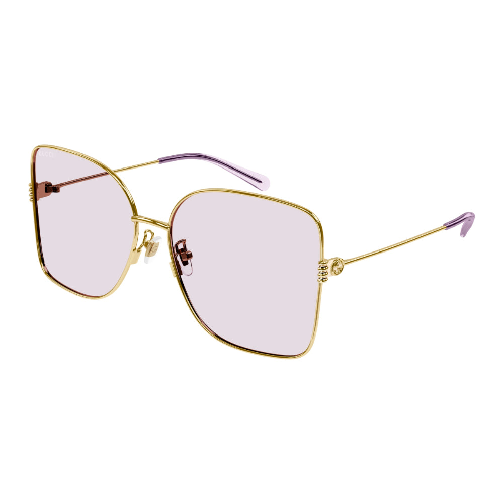 Occhiale da sole Gucci GG1282SA col. 004 gold gold pink