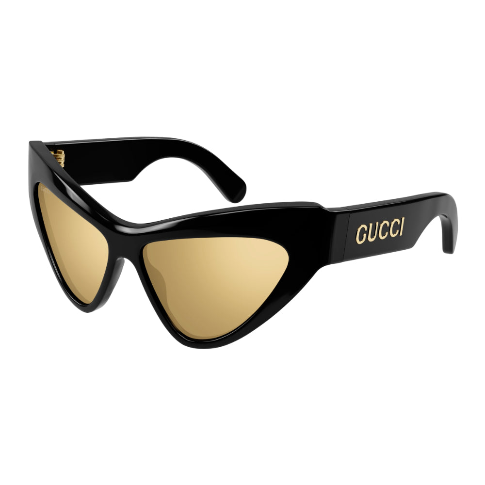 Occhiale da sole Gucci GG1294S col. 002 black black gold