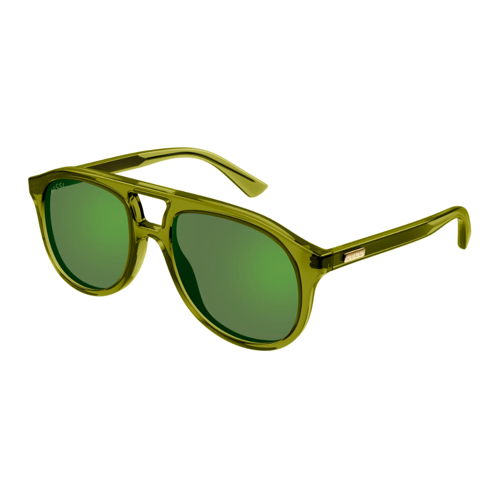 Occhiale da sole Gucci GG1320S col. 003 green green green