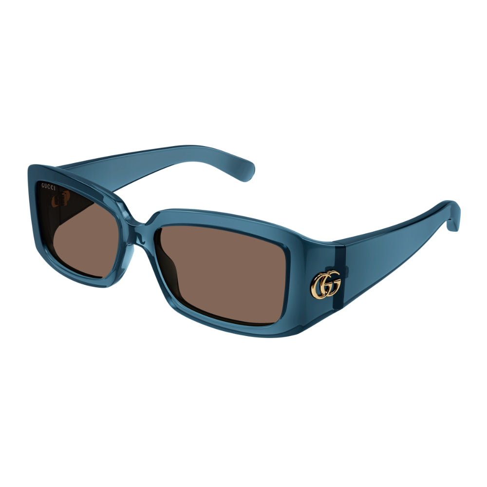 Occhiale da sole Gucci GG1403S col. 003 blue blue brown