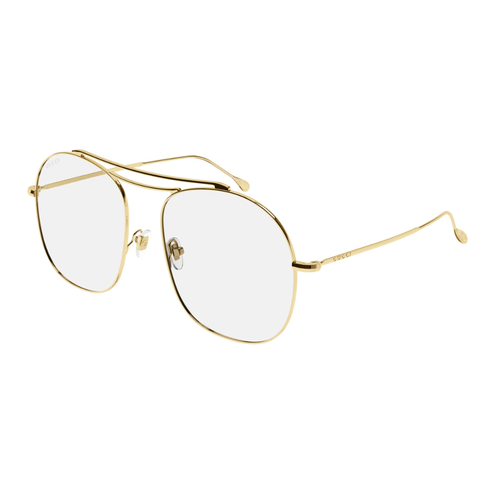 Occhiale da sole Gucci GG1479S col. 001 gold gold transparent